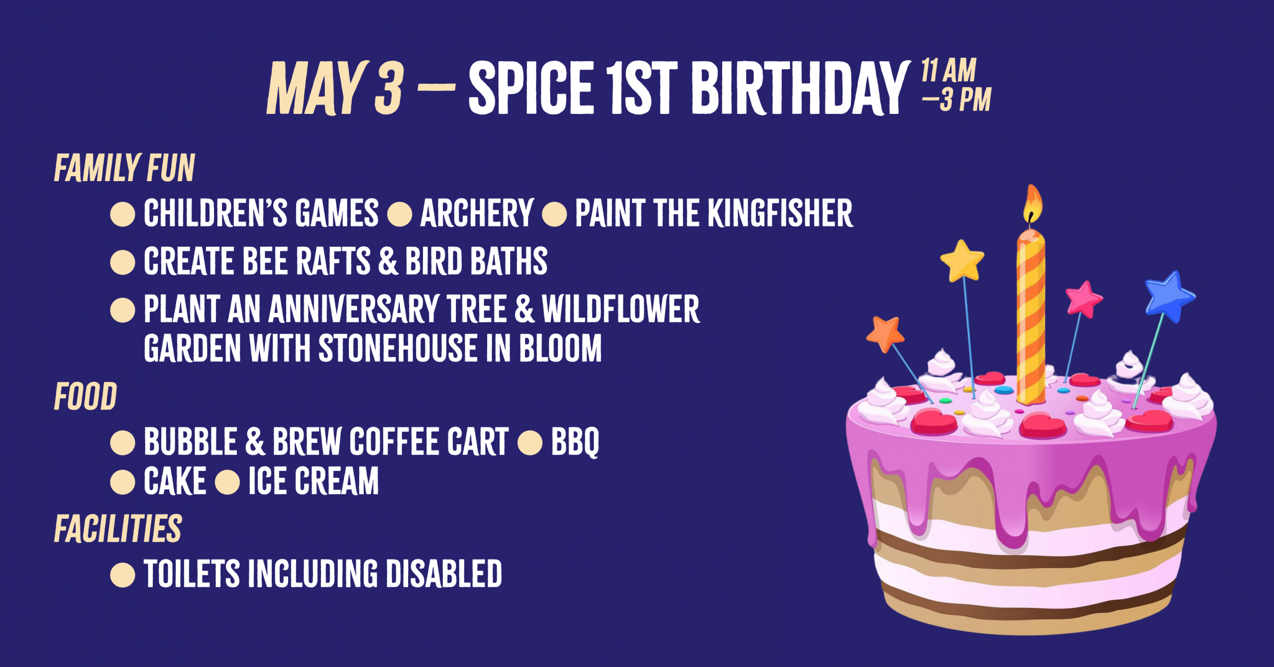 SpICE 1st Birthday
