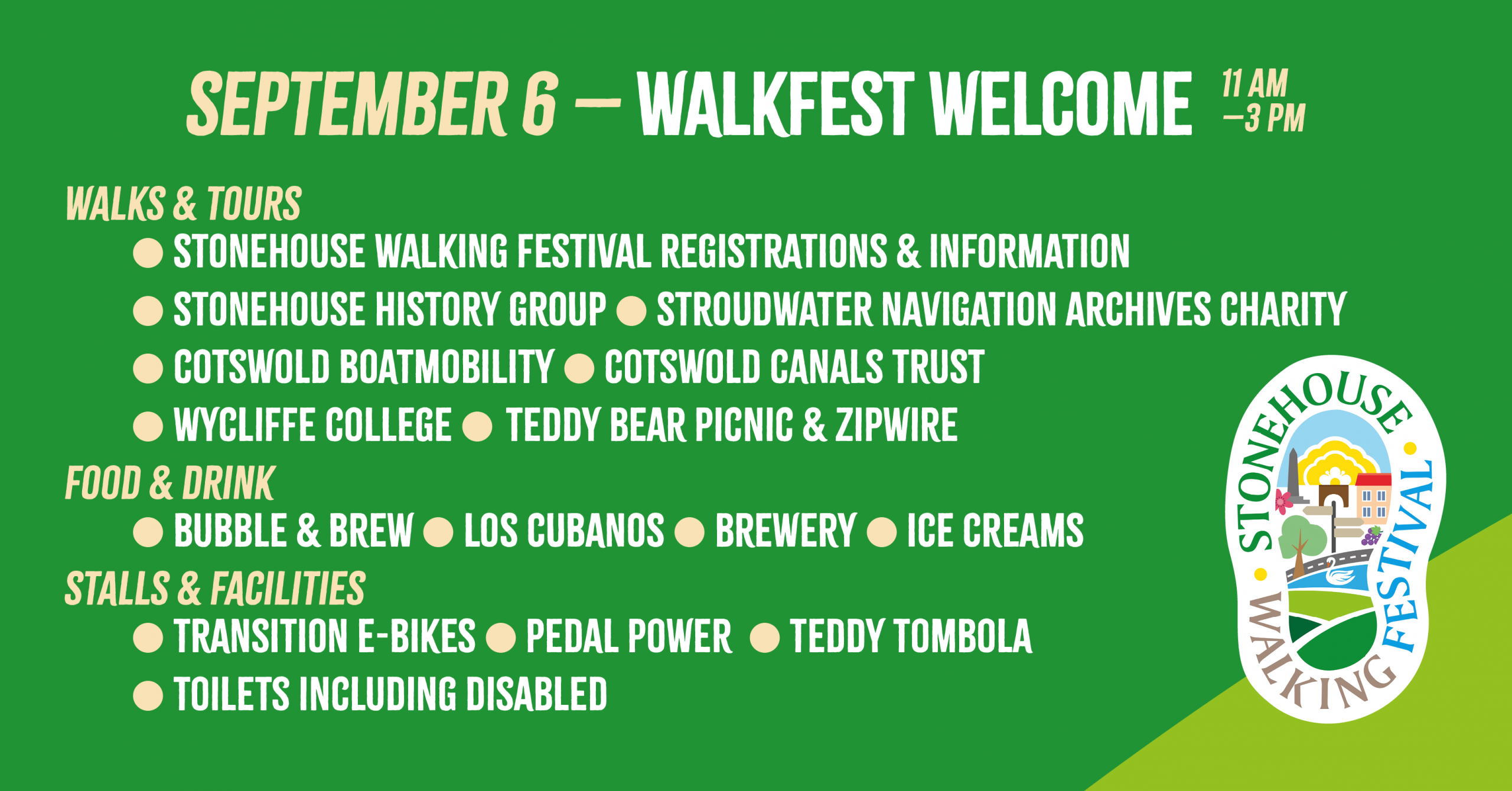 Walkfest Welcome