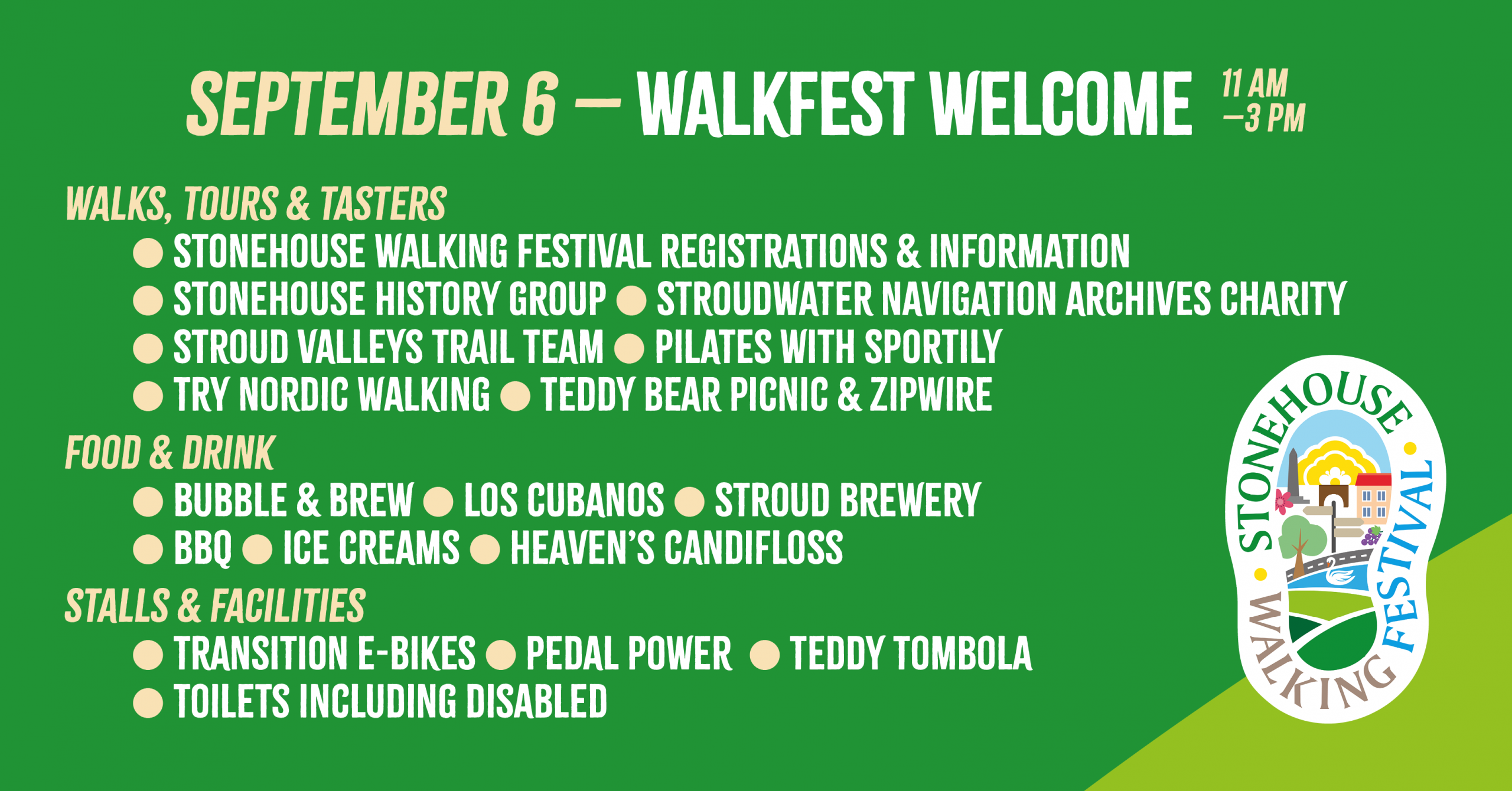 Walkfest Welcome